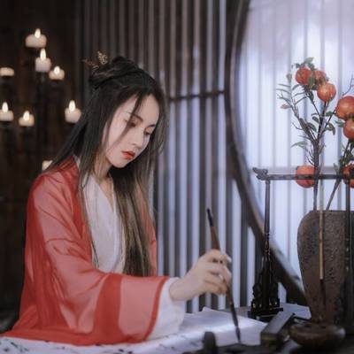汉服模特