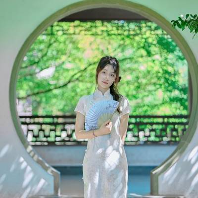 旗袍模特