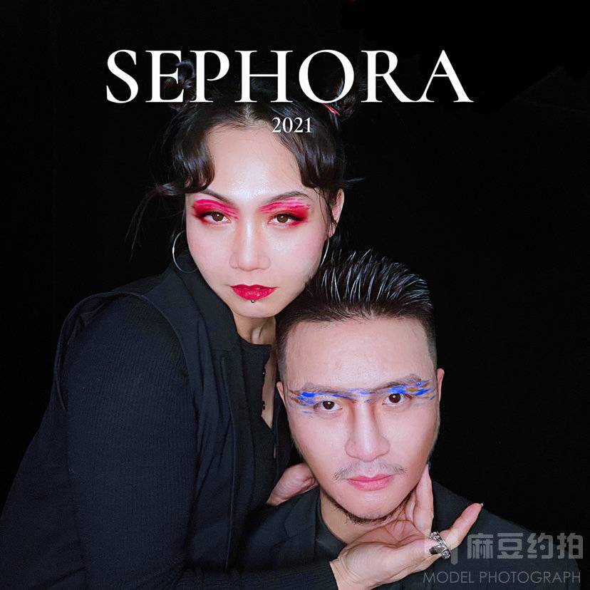 妆容模特