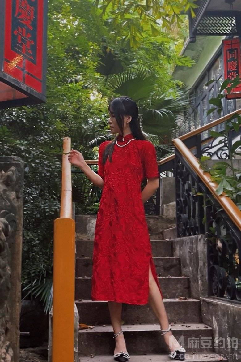 旗袍模特