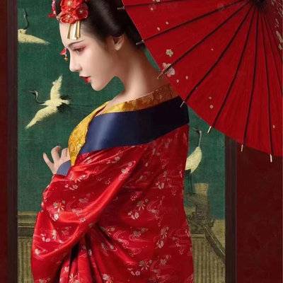 汉服模特