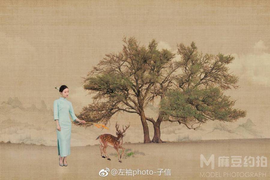 民国模特