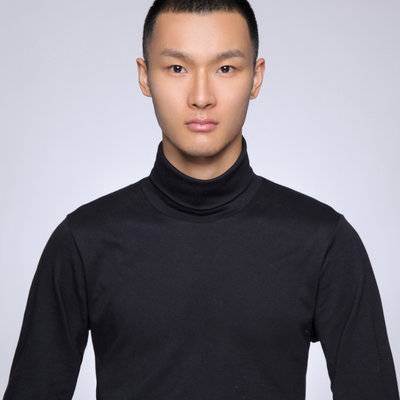黑白模特