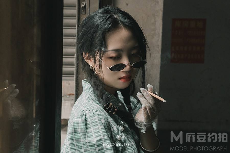 胶片模特