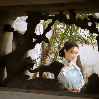 汉服模特
