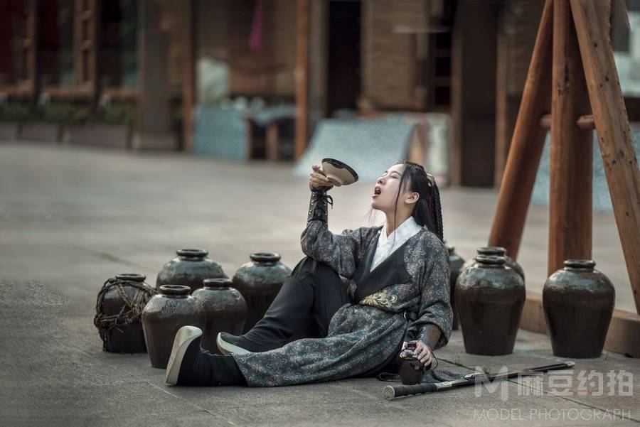 汉服模特