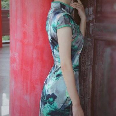 旗袍模特