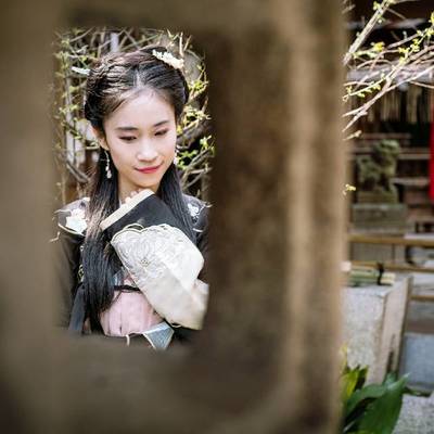 汉服模特