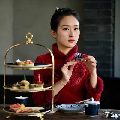 旗袍模特