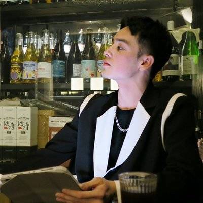 黑白模特