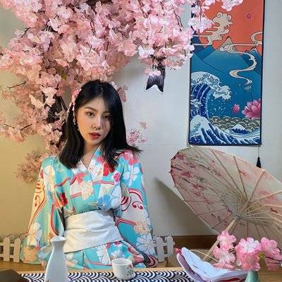 森系模特