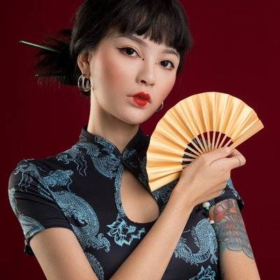 民国模特