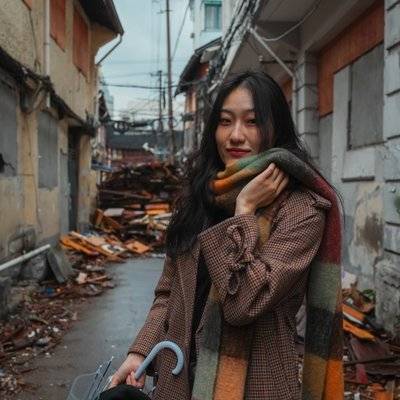 森系模特