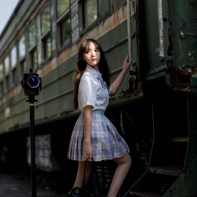 汉服模特