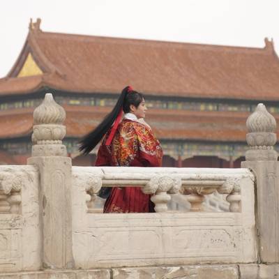 汉服模特