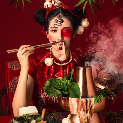暗黑模特