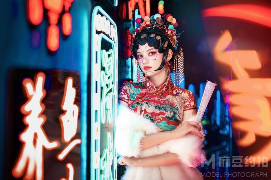 旗袍模特