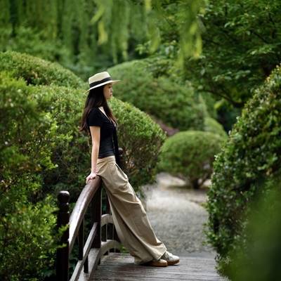 森系模特