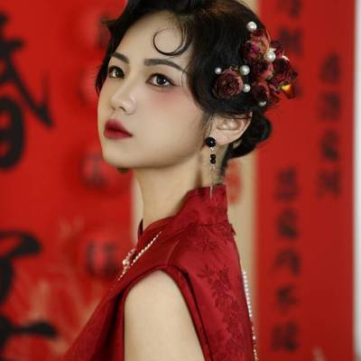 旗袍模特