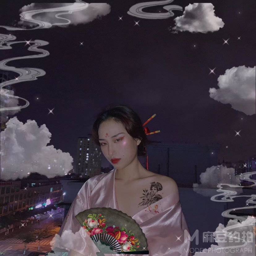 妆容模特