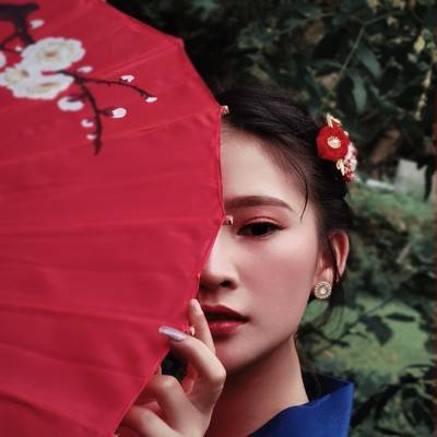 森系模特