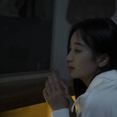黑白模特