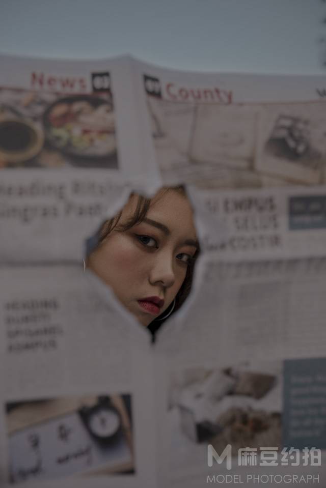 情绪模特