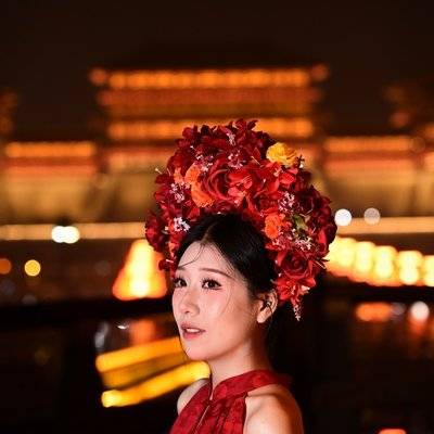 旗袍模特