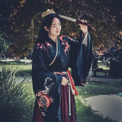 汉服模特