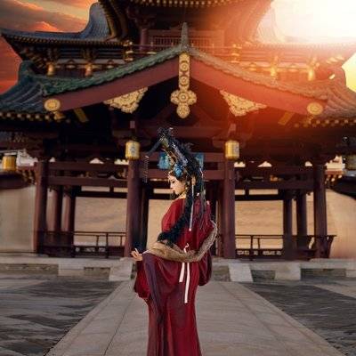 汉服模特