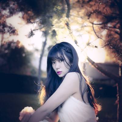 森系模特
