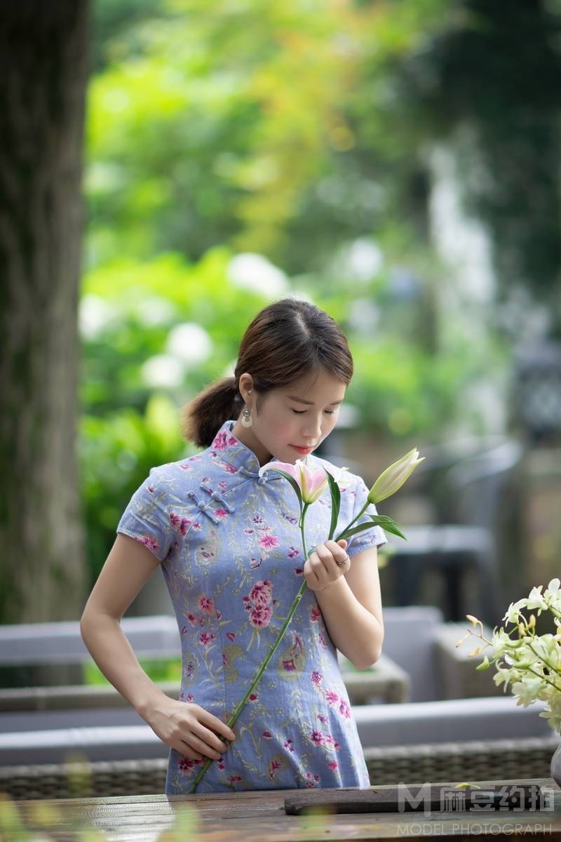 旗袍模特