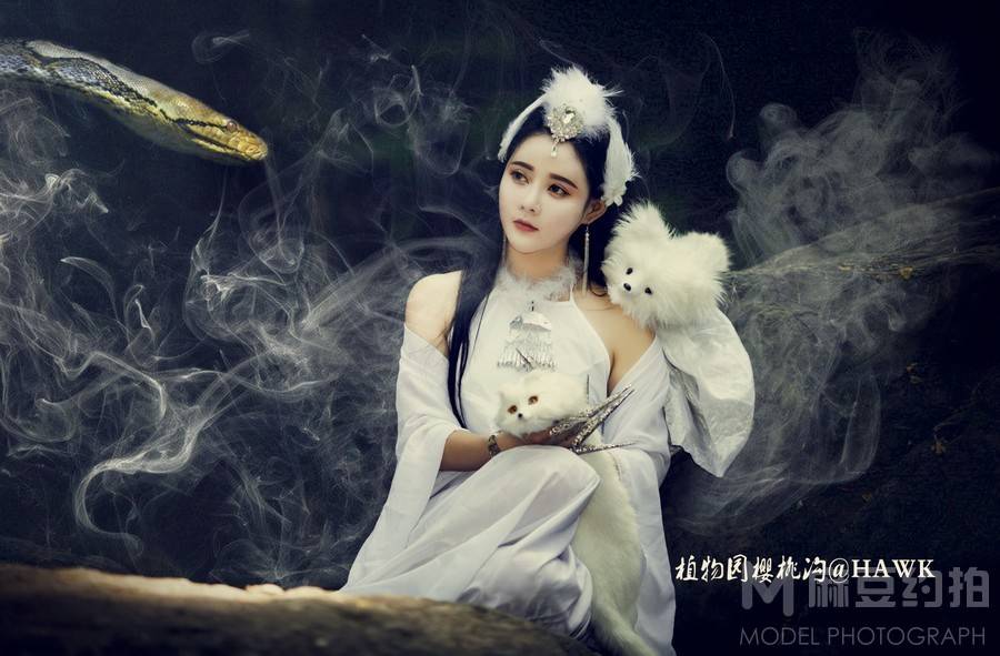 汉服模特