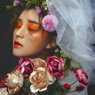 妆容模特