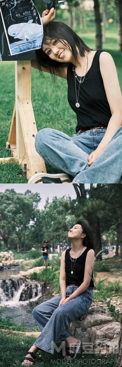 森系模特