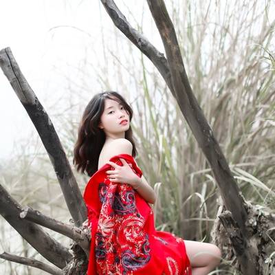 森系模特