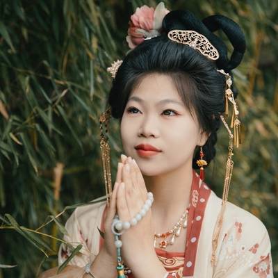 森系模特