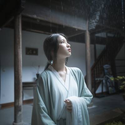 汉服模特
