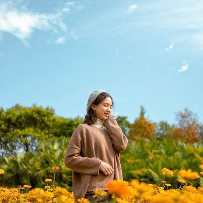 森系模特