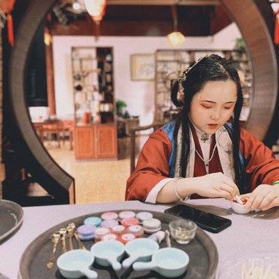 汉服模特