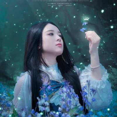 森系模特