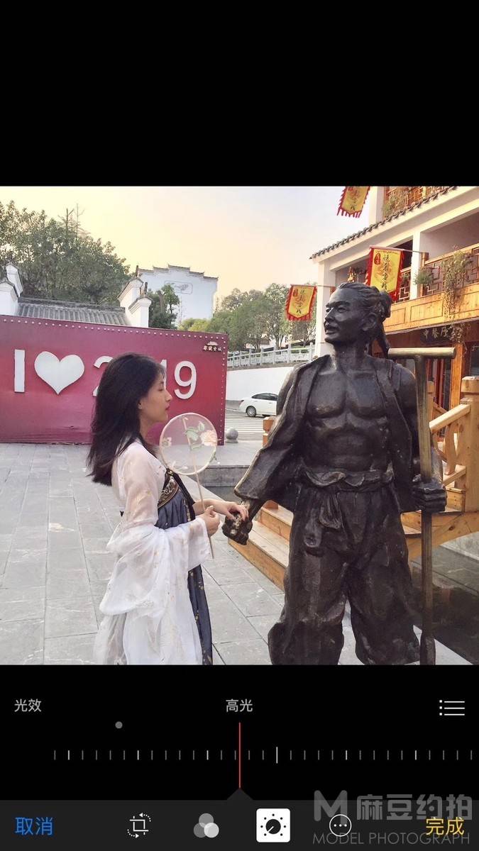 汉服模特