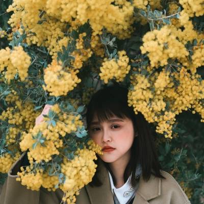 森系模特