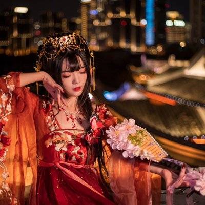 汉服模特