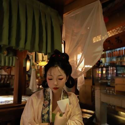 汉服模特