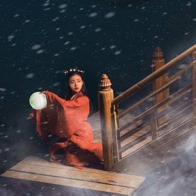 汉服模特