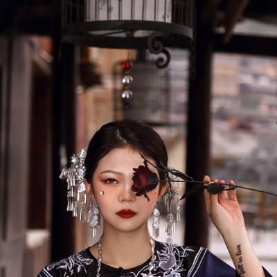 森系模特