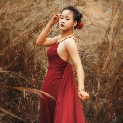 森系模特