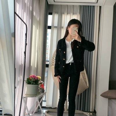 黑白模特