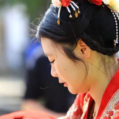 汉服模特